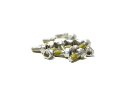 BIG GUN 10/32 x 3/8 End Tip Allen Screws (4pk) - Socket Head (Silver)