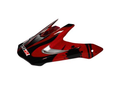 LS2 PEAK MX442 RED (MAGMA)