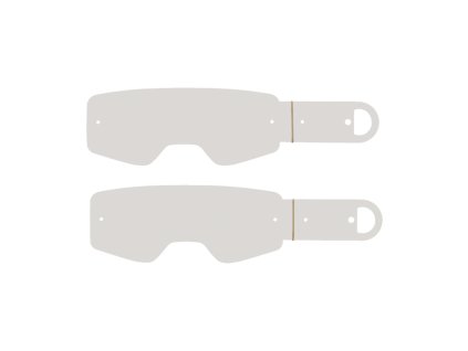 FOX Mx20 Airspace/Main Standard Roll Off Tear Off - 20Pk - OS, Clear MX24