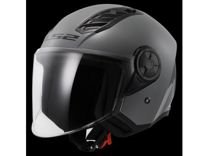 LS2 OF616 AIRFLOW II SOLID NARDO GREY-06