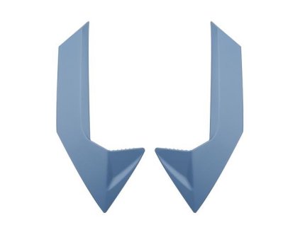 LS2 FF800 AIR VENT BACK MATT BLUE