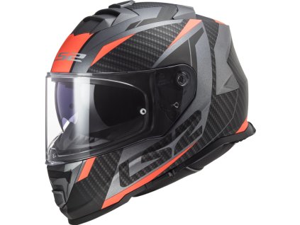 LS2 FF800 STORM II RACER M.TITANIUM ORANGE-06 (Varianta LS2 FF800 STORM II RACER M.TITANIUM ORANGE-06 3XL)