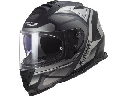 LS2 FF800 STORM II FASTER MATT TITANIUM-06
