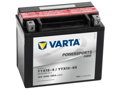 Varta 12V/10Ah-moto LF (YTX12-4/YTX12-BS)- all Access 400 (Tomahawk, Warrior, Max)