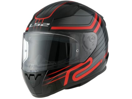 LS2 FF353 RAPID II CIRCUIT BLACK RED-06 (Varianta LS2 FF353 RAPID II CIRCUIT BLACK RED-06 M)