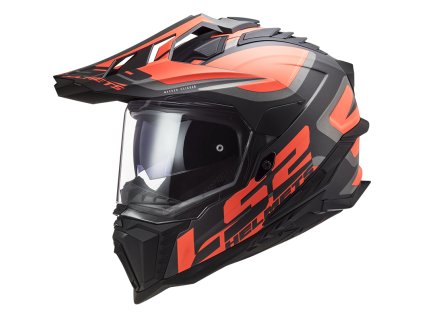 LS2 MX701 EXPLORER ALTER MATT BLACK FL.ORANGE-06