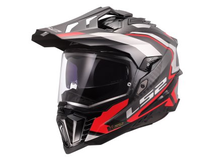 LS2 MX701 EXPLORER C FRONTIER II RED-06 (Varianta LS2 MX701 EXPLORER C FRONTIER II RED-06 XS)