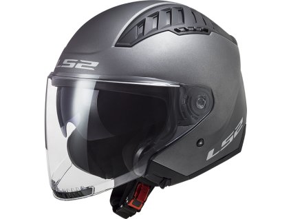 LS2 OF600 COPTER II MATT TITANIUM-06 (Varianta LS2 OF600 COPTER II MATT TITANIUM-06 XS)