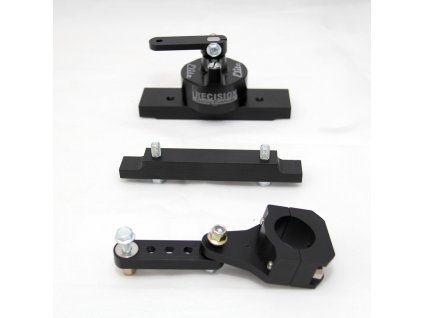 PRECISION DRR MINI ELITE STEERING STABILIZER AND MOUNTING HARDWARE