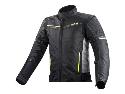 LS2 SHADOW MAN JACKET BLACK TITANIUM H-V YELLOW (Varianta LS2 SHADOW MAN JACKET BLACK TITANIUM H-V YELLOW XXL)