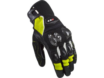 LS2 SPARK 2 AIR MAN GLOVES BLACK H-V YELLOW (Varianta LS2 SPARK 2 AIR MAN GLOVES BLACK H-V YELLOW M)