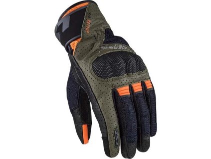 LS2 AIR RAPTOR MAN GLOVES GREEN BLUE H-V ORANGE (Varianta LS2 AIR RAPTOR MAN GLOVES GREEN BLUE H-V ORANGE XL)