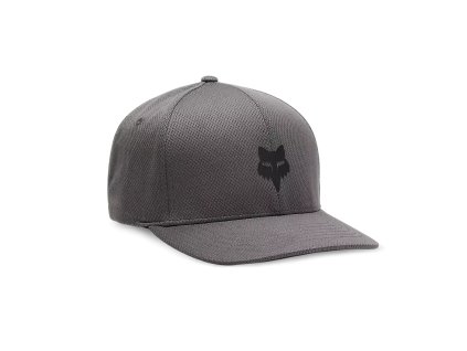 FOX Head Tech Flexfit Hat, Steel Grey (Varianta FOX Head Tech Flexfit Hat, Steel Grey L/XL)