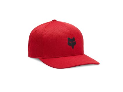 FOX Head Tech Flexfit Hat, Flame Red (Varianta FOX Head Tech Flexfit Hat, Flame Red L/XL)