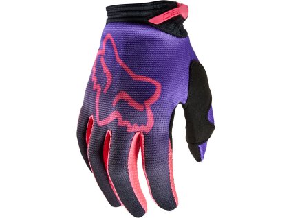 FOX Yth Girls 180 Toxsyk Glove - Black/Pink (Varianta FOX Yth Girls 180 Toxsyk Glove - YS, Black/Pink)