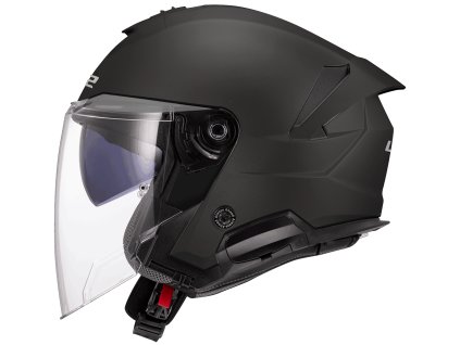 LS2 OF618 VERSO II SOLID MATT BLACK (Varianta LS2 OF618 VERSO II SOLID MATT BLACK 3XL)