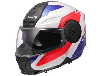 LS2 FF902 SCOPE II DURIA WHITE BLUE RED-06 (Varianta LS2 FF902 SCOPE II DURIA WHITE BLUE RED-06 3XL)