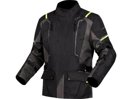 LS2 NARVIK MAN JACKET GREY BLACK H-V YELLOW (Varianta LS2 NARVIK MAN JACKET GREY BLACK H-V YELLOW M)
