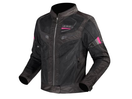 LS2 GARDA AIR LADY JACKET BLACK PINK (Varianta LS2 GARDA AIR LADY JACKET BLACK PINK L)