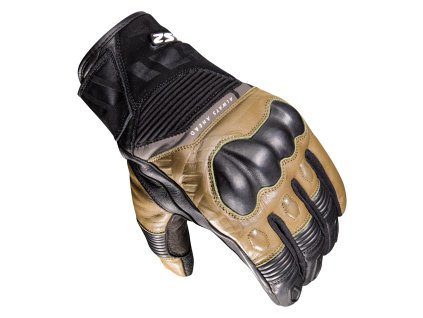 LS2 OCTANE WP LEATHER MAN GLOVES BLACK BROWN (Varianta LS2 OCTANE WP LEATHER MAN GLOVES BLACK BROWN 3XL)