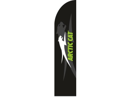 flag 90x400cm arcticcat