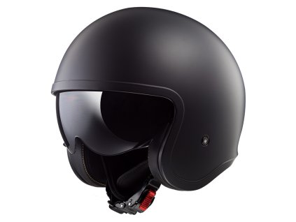 LS2 OF599 SPITFIRE Matt Black (Varianta LS2 OF599 SPITFIRE SINGLE MONO MATT BLACK S 305991011)