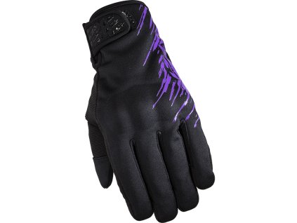 LS2 JET LADY GLOVES PURPLE (Varianta LS2 JET LADY GLOVES PURPLE L)