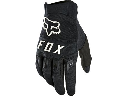 FOX Dirtpaw Glove - Black - Black/White MX (Varianta FOX Dirtpaw Glove - Black - 2XL, Black/White MX)