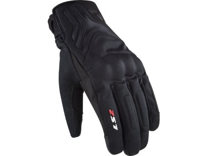 LS2 JET 2 MAN GLOVES BLACK (Varianta LS2 JET 2 MAN GLOVES BLACK M)