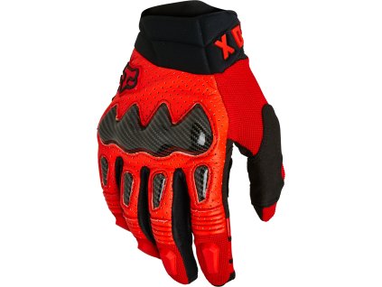 FOX Bomber Glove Ce - Fluo RED MX (Varianta FOX Bomber Glove Ce - S, Fluo RED MX)