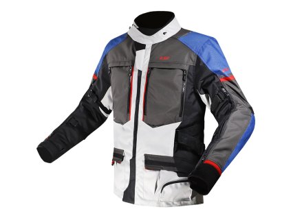 LS2 NORWAY MAN JACKET BLUE BLACK GREY RED (Varianta LS2 NORWAY MAN JACKET BLUE BLACK GREY RED XL)