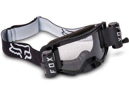 FOX Airspace Stray Roll Off Goggle  - OS, Black MX23