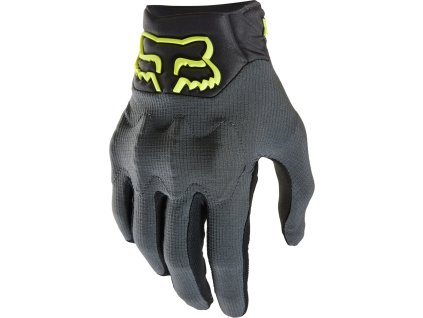 FOX Bomber Lt Glove Ce, Grey/Yellow MX23 (Varianta FOX Bomber Lt Glove Ce  - 2XL, Grey/Yellow MX23)