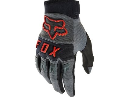 FOX Dirtpaw Ce Glove, Grey/Red MX23 (Varianta FOX Dirtpaw Ce Glove  - S, Grey/Red MX23)