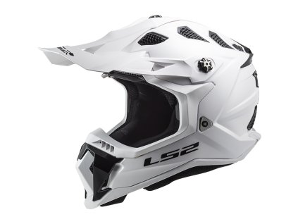 LS2 MX700 SUBVERTER SOLID GLOSS WHITE-06 (Varianta LS2 MX700 SUBVERTER SOLID GLOSS WHITE-06 3XL)