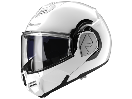 LS2 FF906 ADVANT SOLID WHITE-06 (Varianta LS2 FF906 ADVANT SOLID WHITE-06 L)