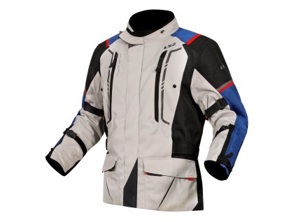 LS2 NARVIK MAN JACKET BLUE BLACK GREY RED (Varianta LS2 NARVIK MAN JACKET BLUE BLACK GREY RED 3XL)