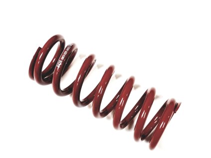 Spring:(T) 8.000 TLG X 2.250 ID X 425 lbs/in, Dark Red