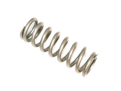 Spring:(T) 10.000 TLG X 2.5 inch ID X 7,6kg/mm RC3, Powder Paint,Titanium Finish