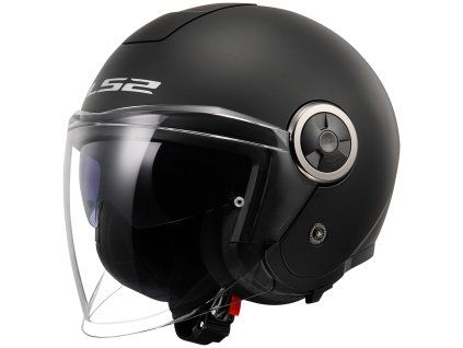LS2 OF620 CLASSY SOLID MATT BLACK-06 (Varianta LS2 OF620 CLASSY SOLID MATT BLACK-06 L)
