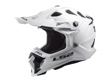 LS2 MX700 SUBVERTER SOLID GLOSS WHITE-06 (Varianta LS2 MX700 SUBVERTER SOLID GLOSS WHITE-06 M)