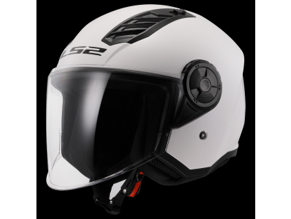 LS2 OF616 AIRFLOW II SOLID GLOSS WHITE-06 (Varianta LS2 OF616 AIRFLOW II SOLID GLOSS WHITE-06 XS)