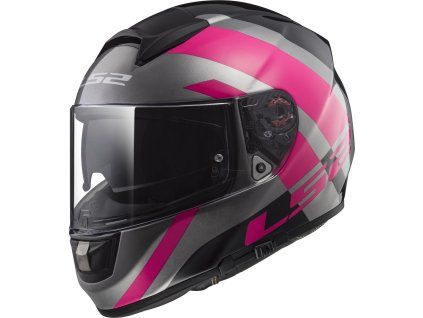 LS2 FF397 VECTOR Trident Titanium Pink (Varianta LS2 FF397 VECTOR Trident Titanium Pink M 103973114)