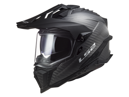 LS2 MX701 EXPLORER C SOLID MATT CARBON (Varianta LS2 MX701 EXPLORER C SOLID MATT CARBON XS)