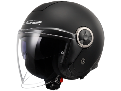 LS2 OF620 CLASSY SOLID MATT BLACK-06 (Varianta LS2 OF620 CLASSY SOLID MATT BLACK-06 3XL)