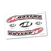 MAXIMA Decal Sheet - Factory Front Fender MX 15 mil