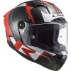 LS2 FF805 THUNDER C RACING1 GL.RED WHITE