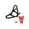 XRW FRONT BUMPER X17 BLACK PHD RED