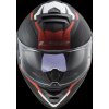 LS2 FF800 STORM II NERVE MATT BLACK RED-06 (Varianta LS2 FF800 STORM II NERVE MATT BLACK RED-06 S)