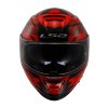 LS2 FF800 STORM II TRACKER BLACK RED-06 (Varianta LS2 FF800 STORM II TRACKER BLACK RED-06 3XL)